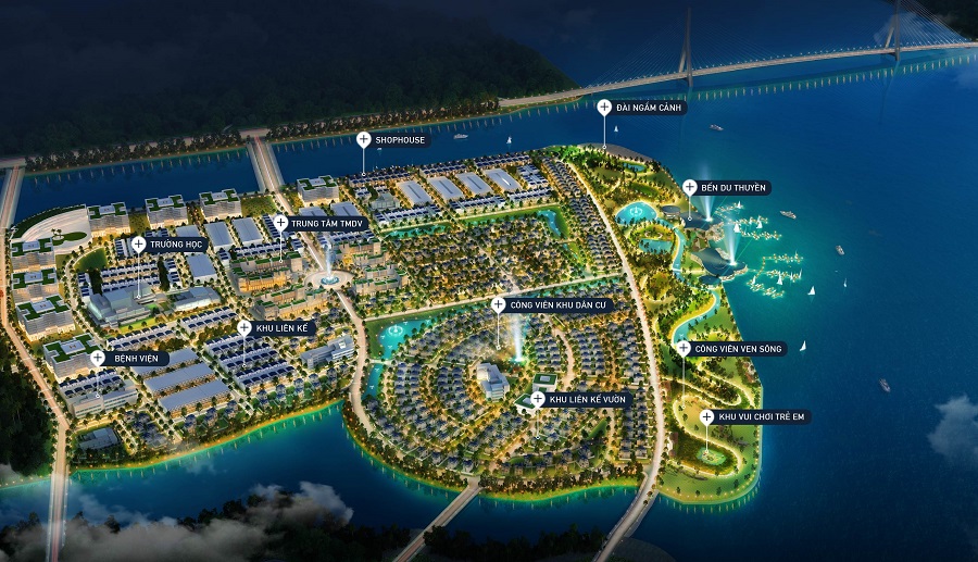 So sánh Aqua City với các dự án khác