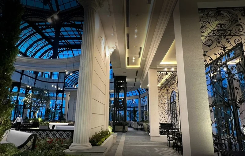 Menu đa dạng của Cafe Aquacity