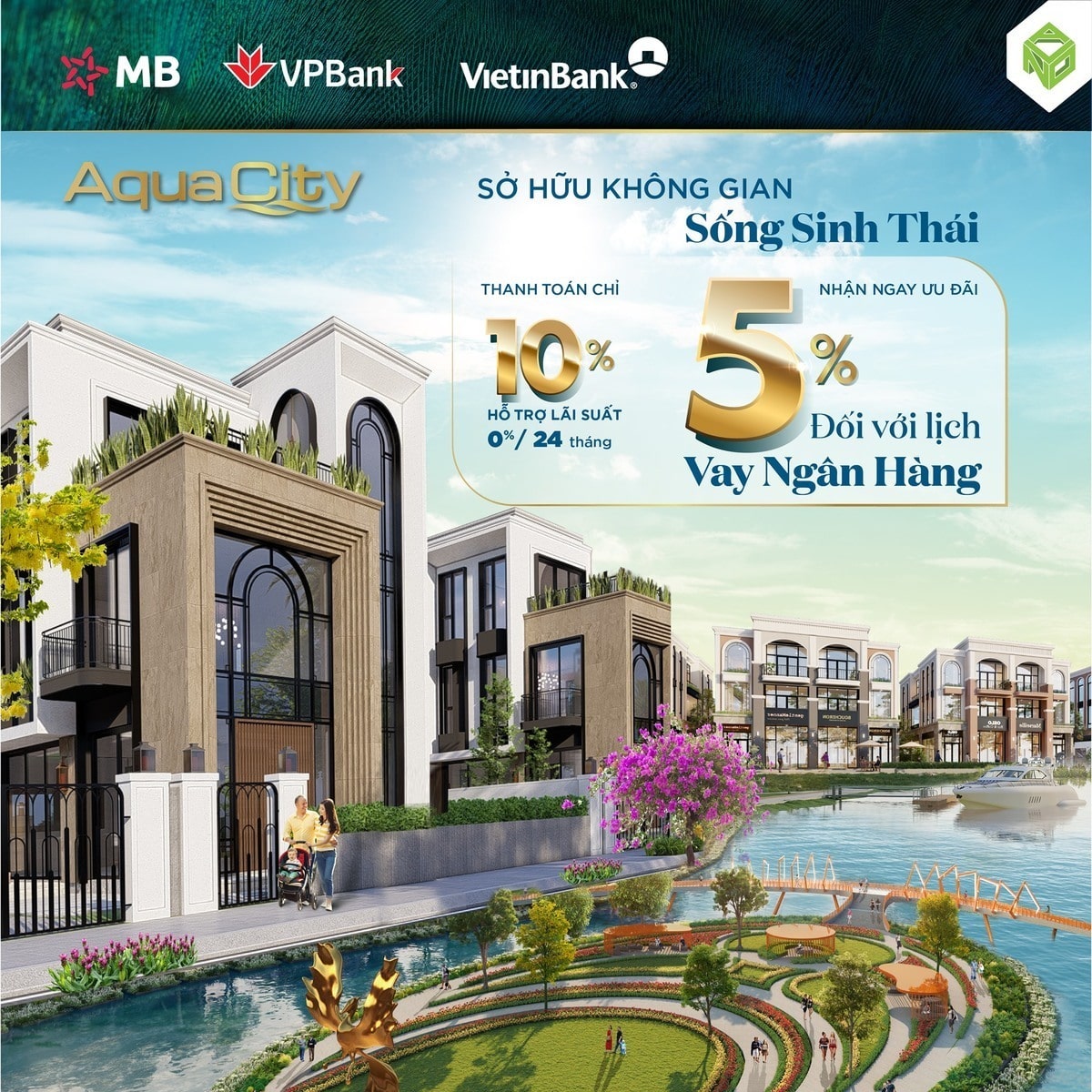 Giá cả và chính sách thanh toán căn hộ Aqua City