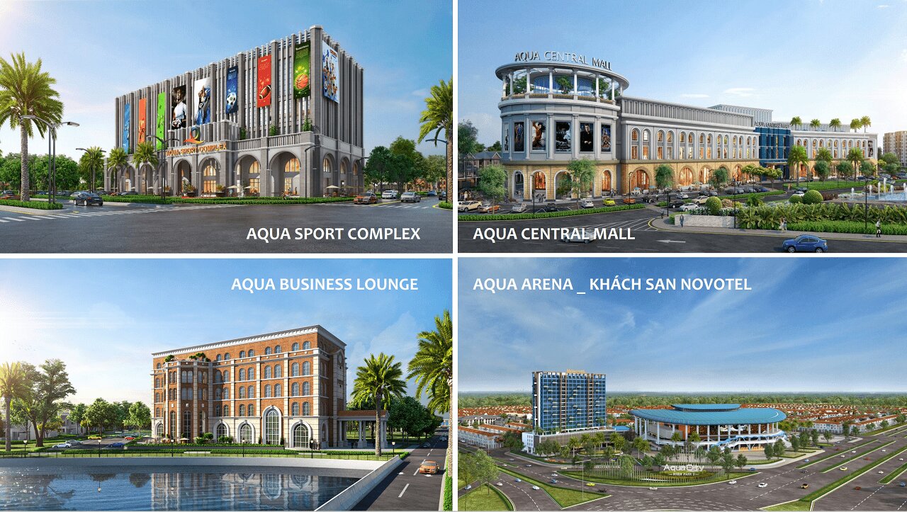 Các tiện ích nổi bật tại Aqua City