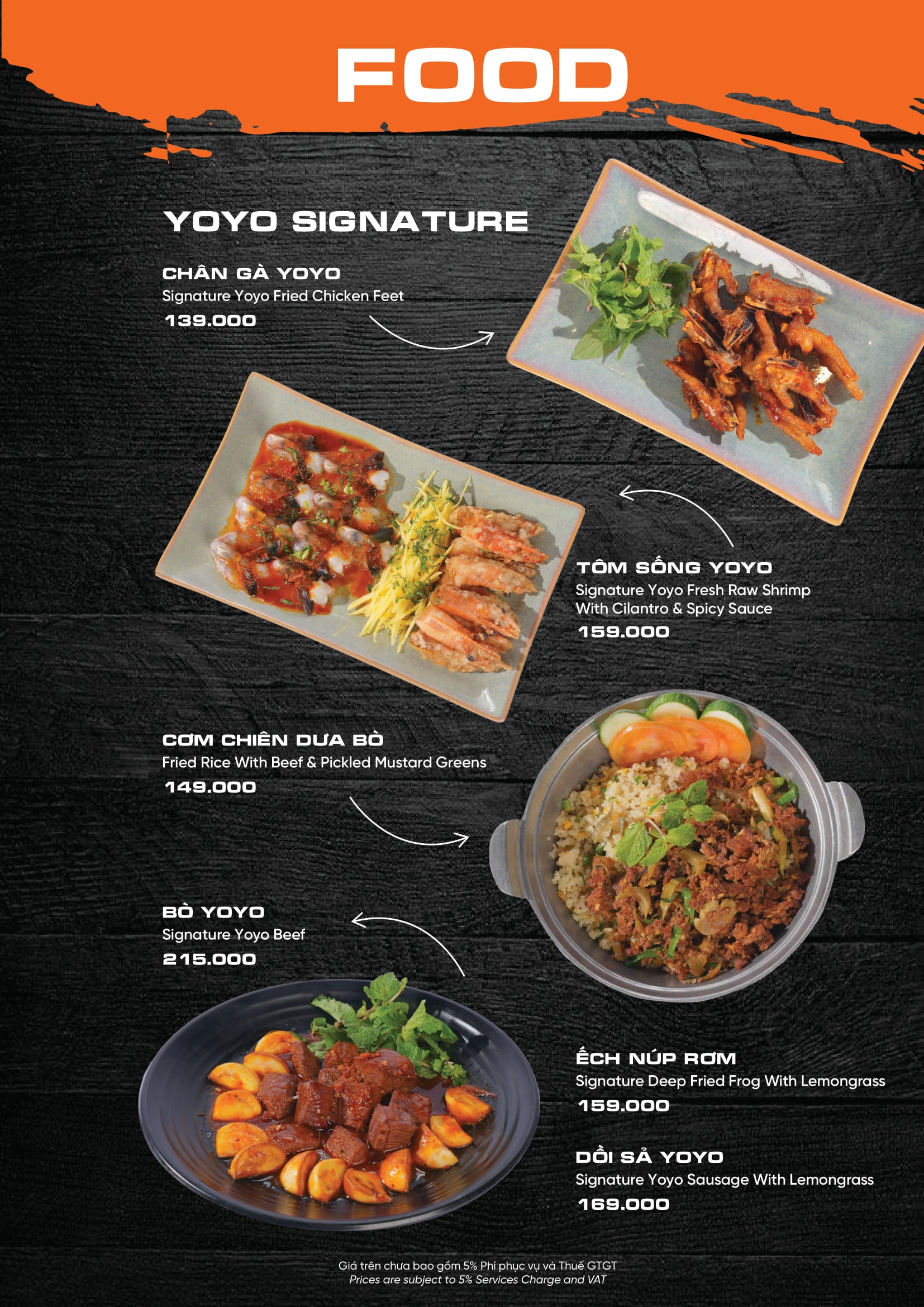 Menu Yoyo Garden Aqua City có gì đặc biệt? Khám phá hương vị Singapore đích thực