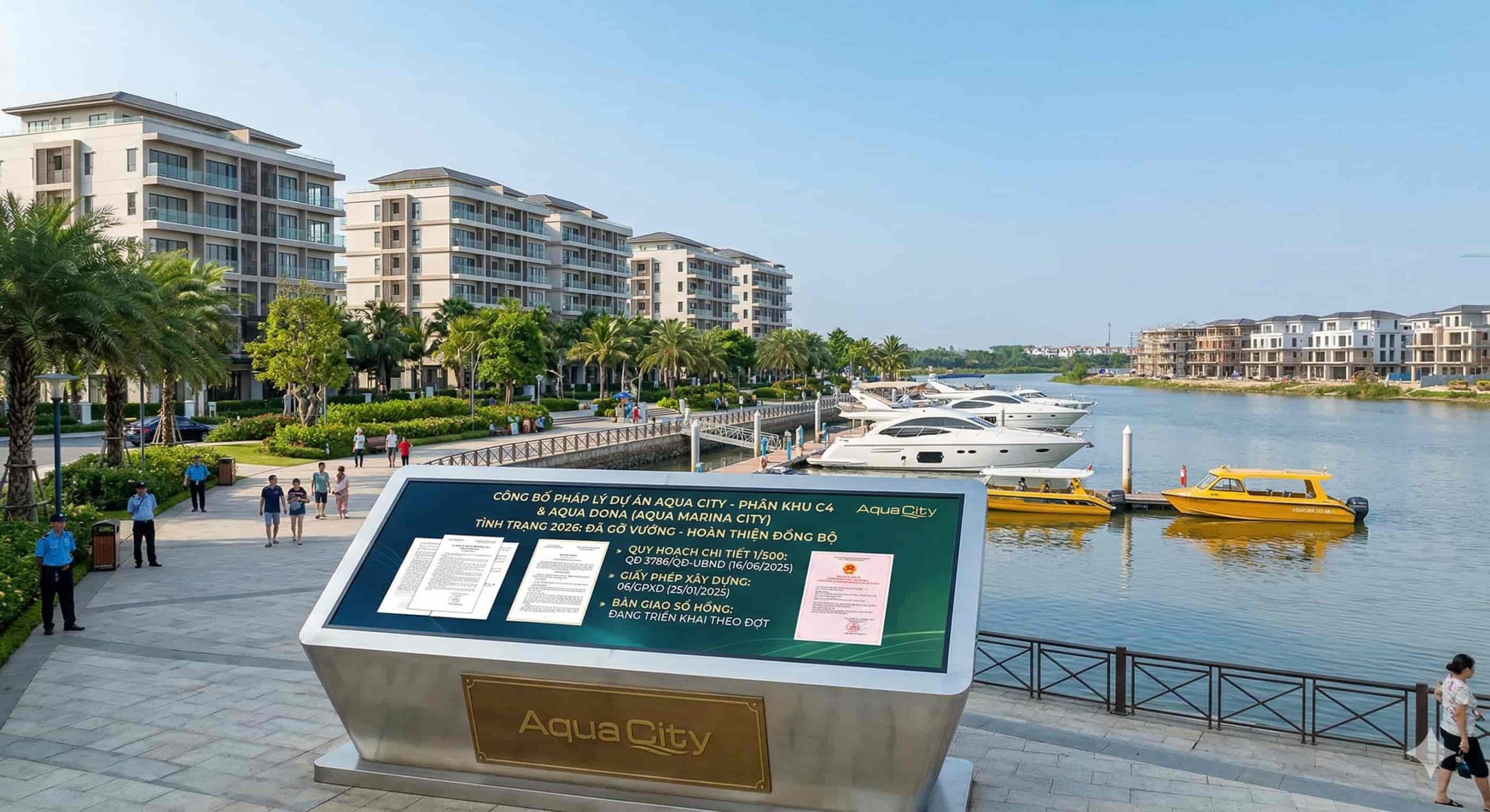 Pháp lý Aqua City 2026